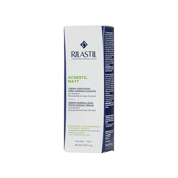 rilastil acnestil mat crema viso idratante sebo-normalizzante 40ml