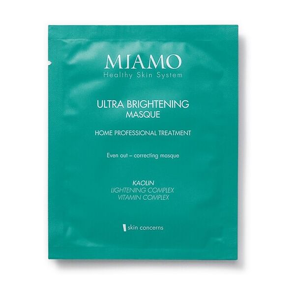 miamo ultra brightening masque maschera viso antimacchie monouso 10ml