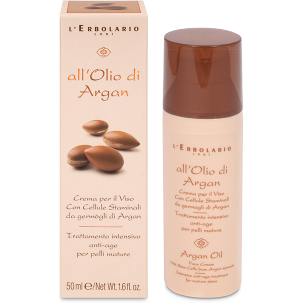 l'erbolario crema viso antiage all'olio di argan 50ml