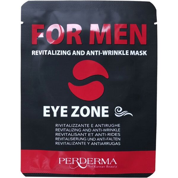 perderma for men maschera contorno occhi uomo 2 pezzi