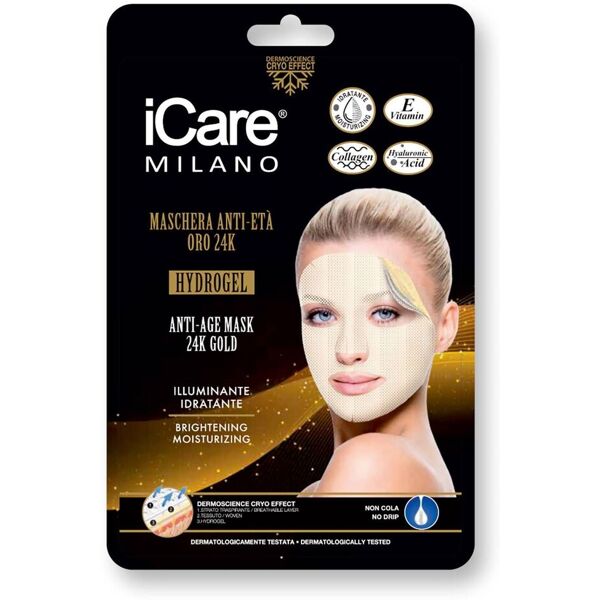 icare maschera anti-età oro 24k 1 pezzo