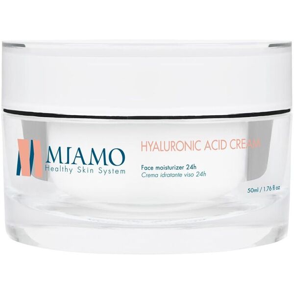 miamo hyaluronic acid cream crema idratante viso 24h 50ml