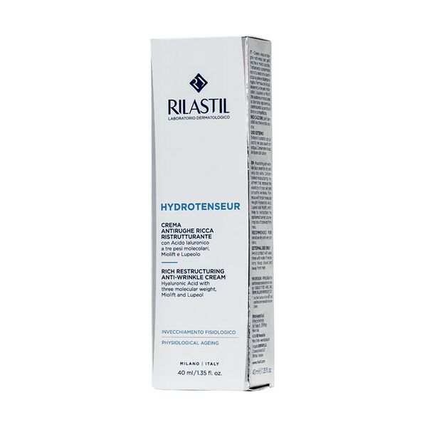 rilastil hydrotenseur crema antirughe ricca ristrutturante 40ml