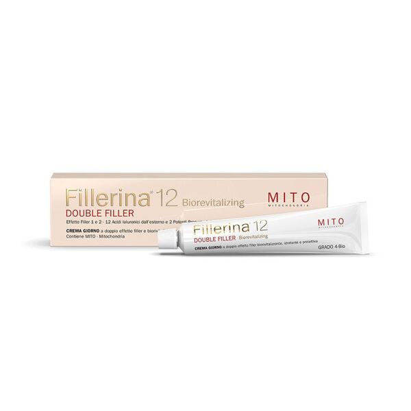 fillerina 12 mito biorevitalizing double filler crema giorno viso grado 4 bio 50ml