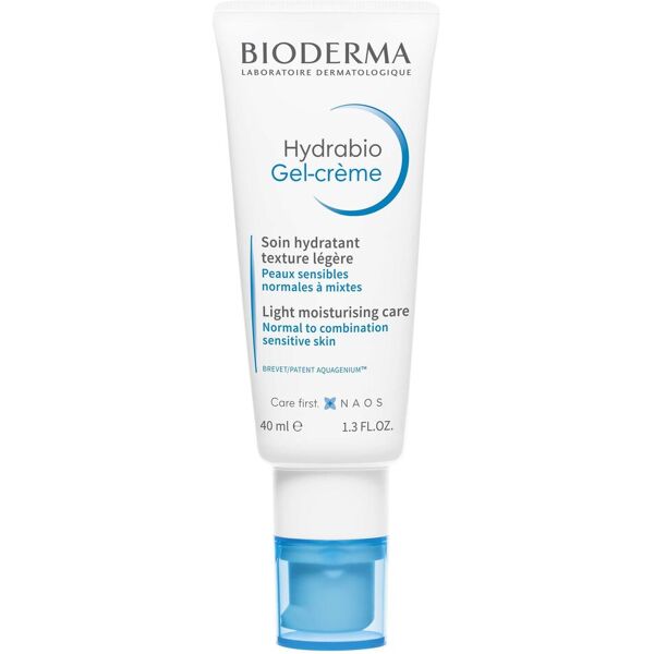 bioderma hydrabio gel crème gel crema idratante pelle disidratata 40ml