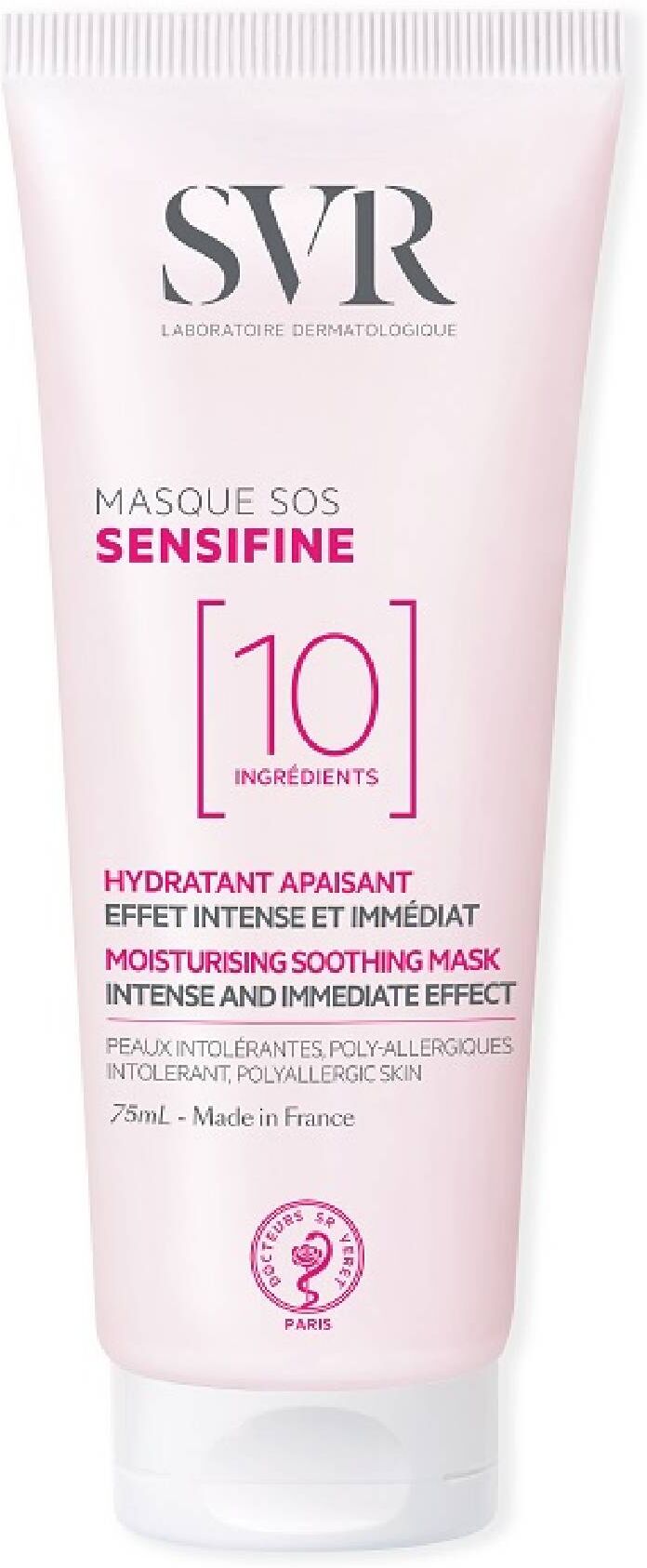 svr sensifine masque sos maschera viso idratante 75ml