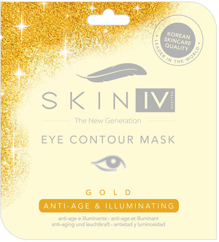 skin iv maschera contorno occhi polvere d'oro antiage illuminante 3g