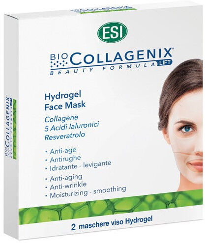 esi biocollagenix hydrogel face mask 2 pezzi