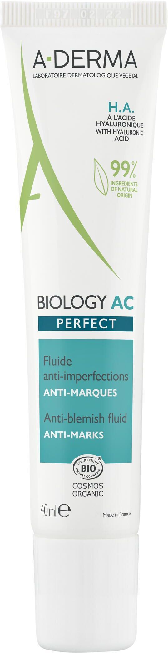 a-derma biology ac perfect fluido anti-imperfezioni 40ml