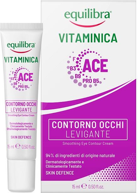 equilibra viso vitaminica contorno occhi levigante 15ml