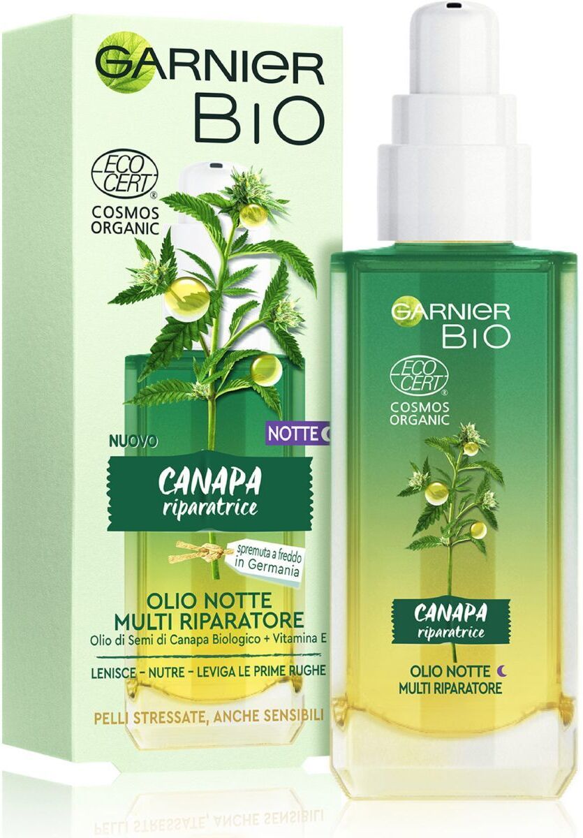 garnier viso notte bio multi riparatore pelli stressate prime rughe 30ml