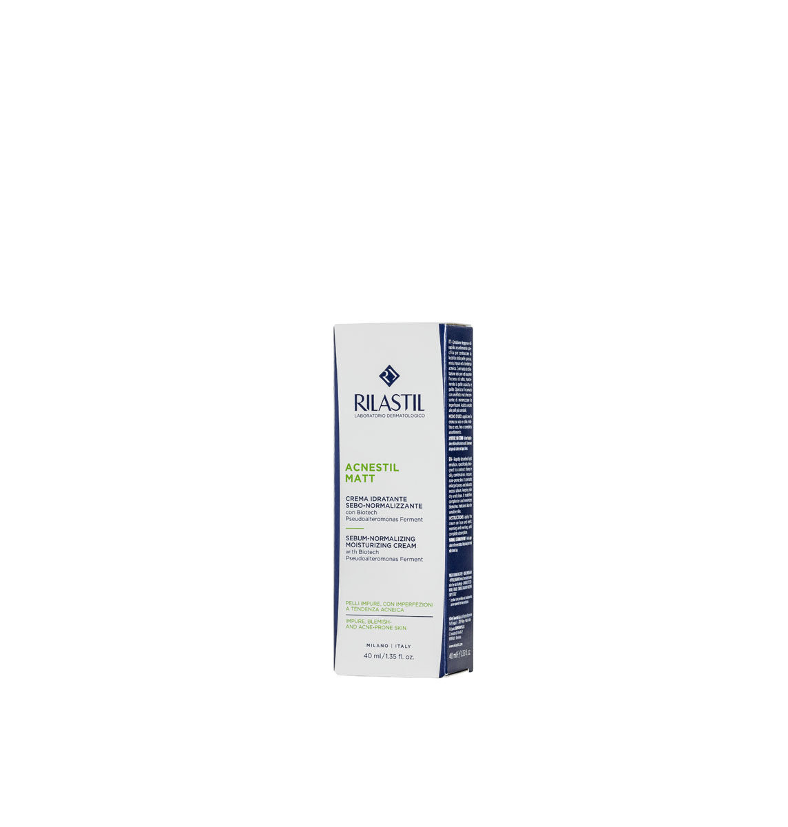 rilastil acnestil mat crema viso idratante sebo-normalizzante 40ml