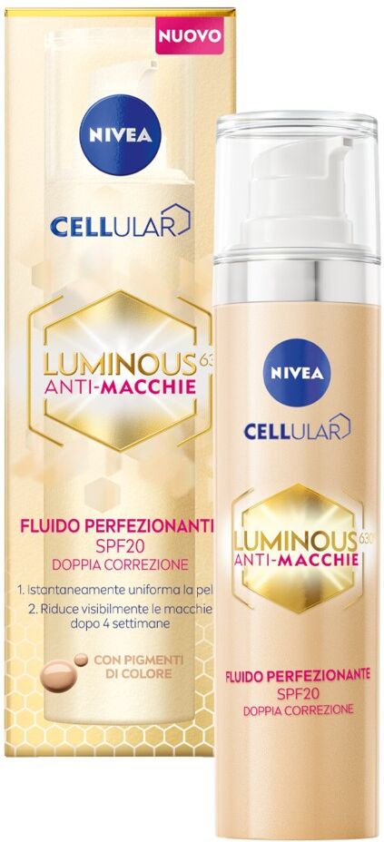 nivea face care cellular luminous 630 antimacchie tinted cream 40ml