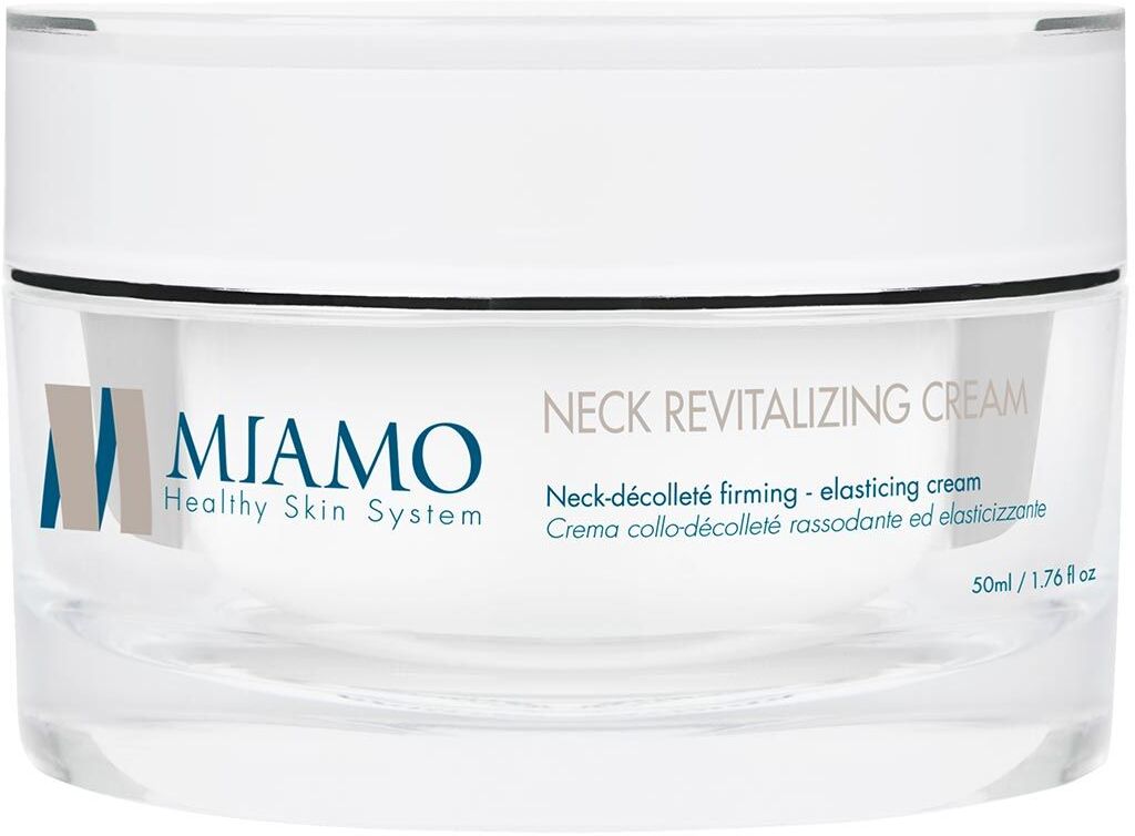 miamo neck revitalizing cream crema collo e décolleté rassodante ed elasticizzante 50ml