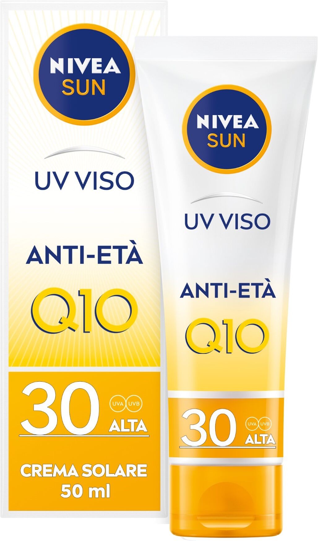 Nivea Sun Uv Viso Anti-rughe E Anti-macchie Fp30 50ml