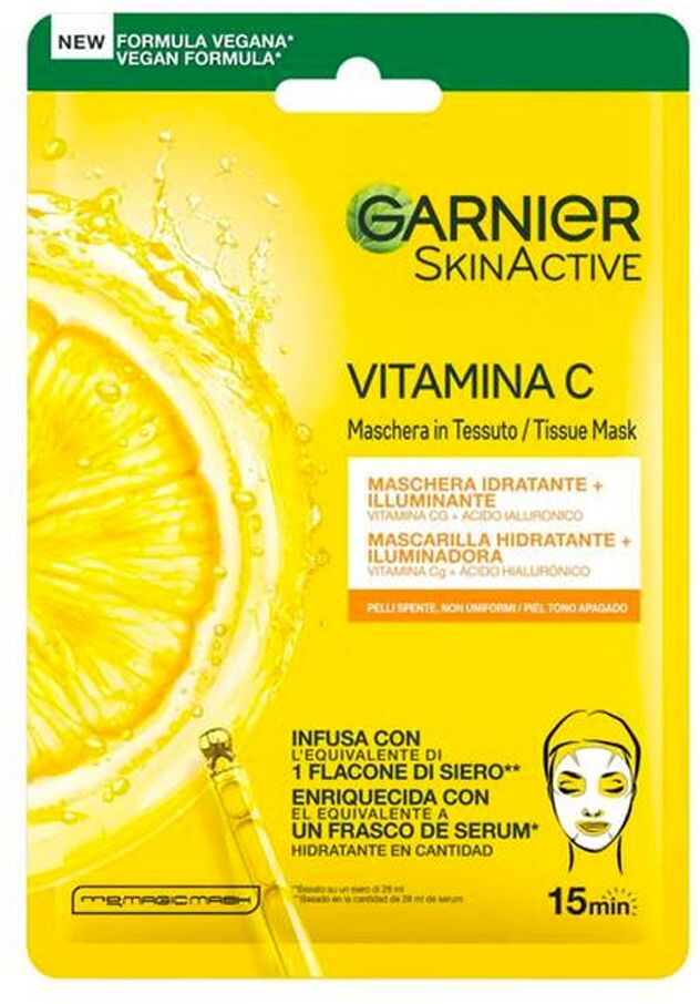 Garnier Maschera Tessuto Vitamin C 28g