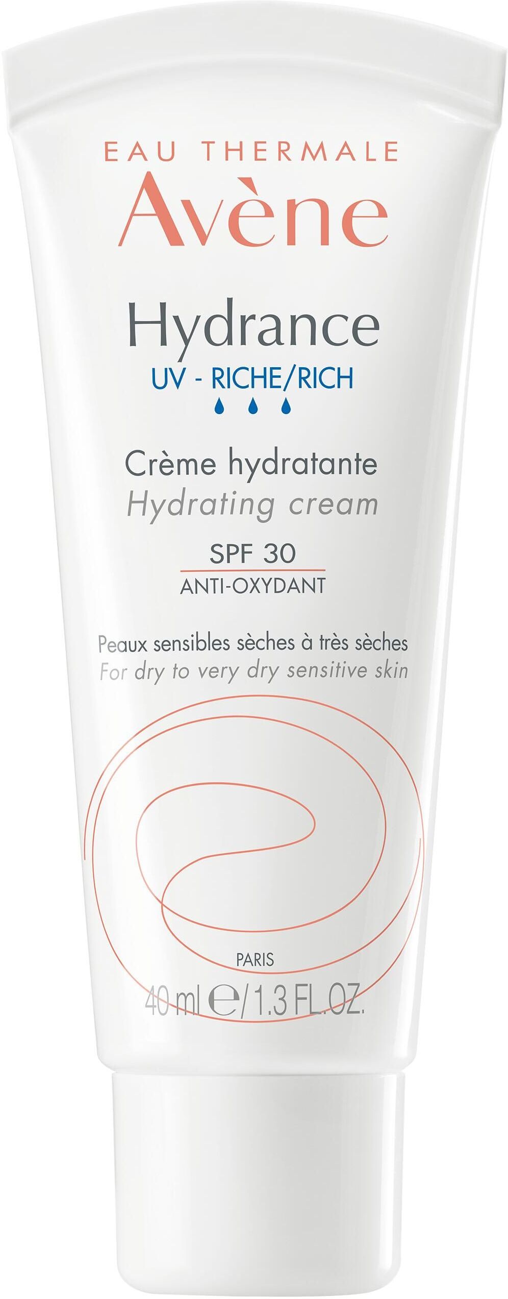 Avene Hydrance Riche Uv Crema Ricca Idratante Spf30 40ml