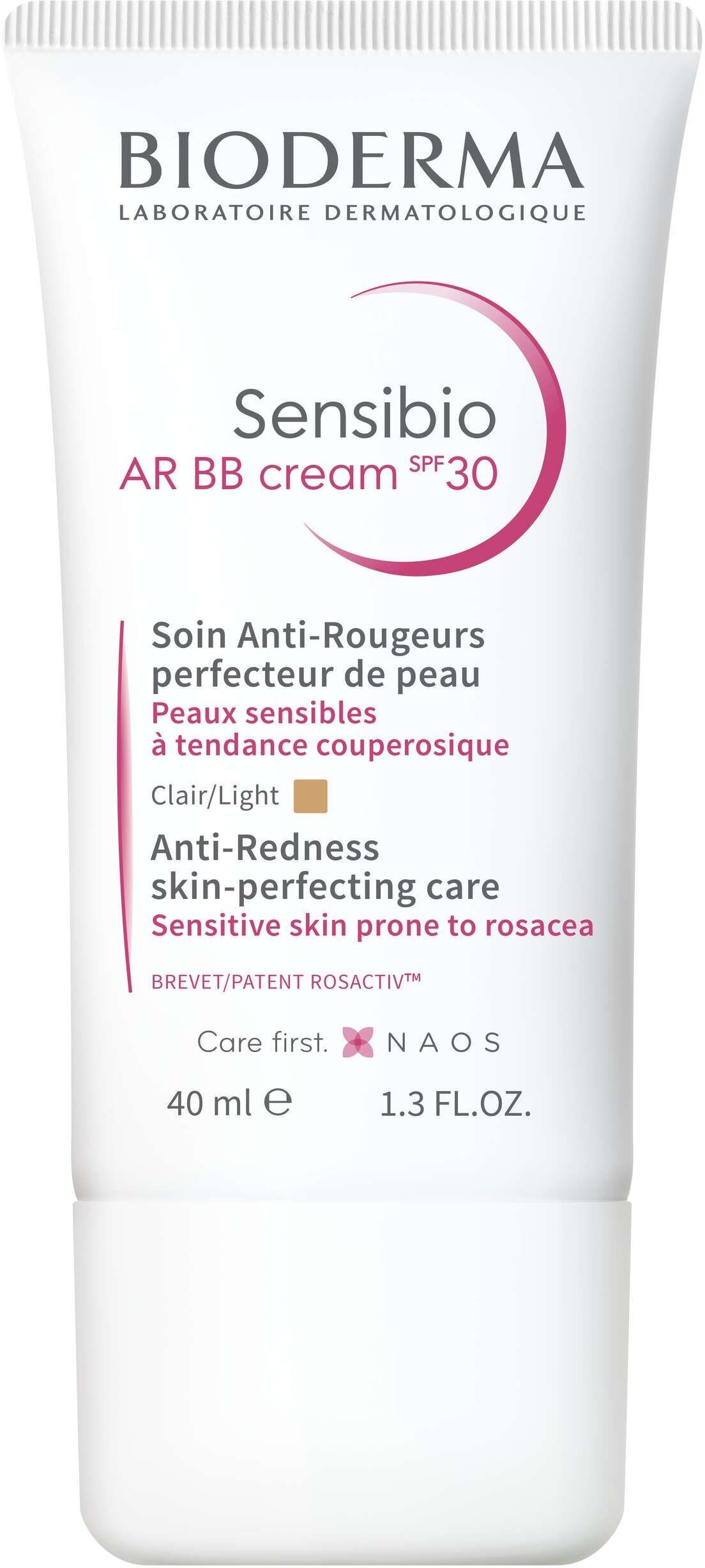 Bioderma Sensibio Ar Bb Cream Crema Antirossore Lenitiva Colorata Spf30 40ml