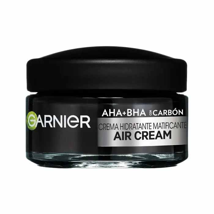 Garnier Air Cream Aha+bha Con Carbone Crema Opacizzante Leggera 188g
