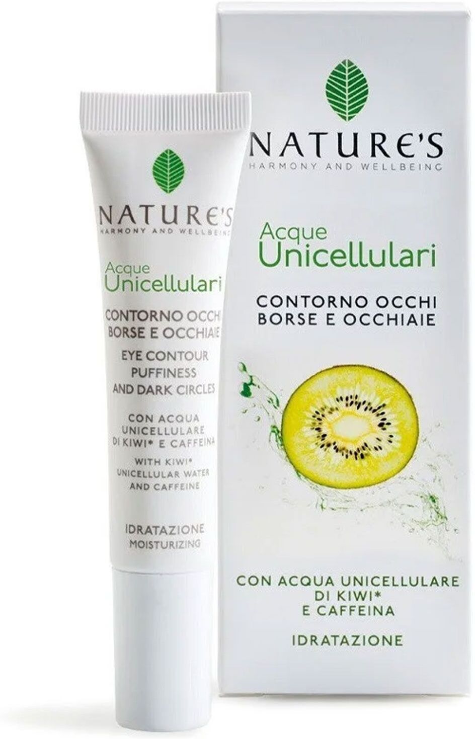 Nature's Acque Unicellulari Contorno Occhi Borse E Occhiaie 15ml