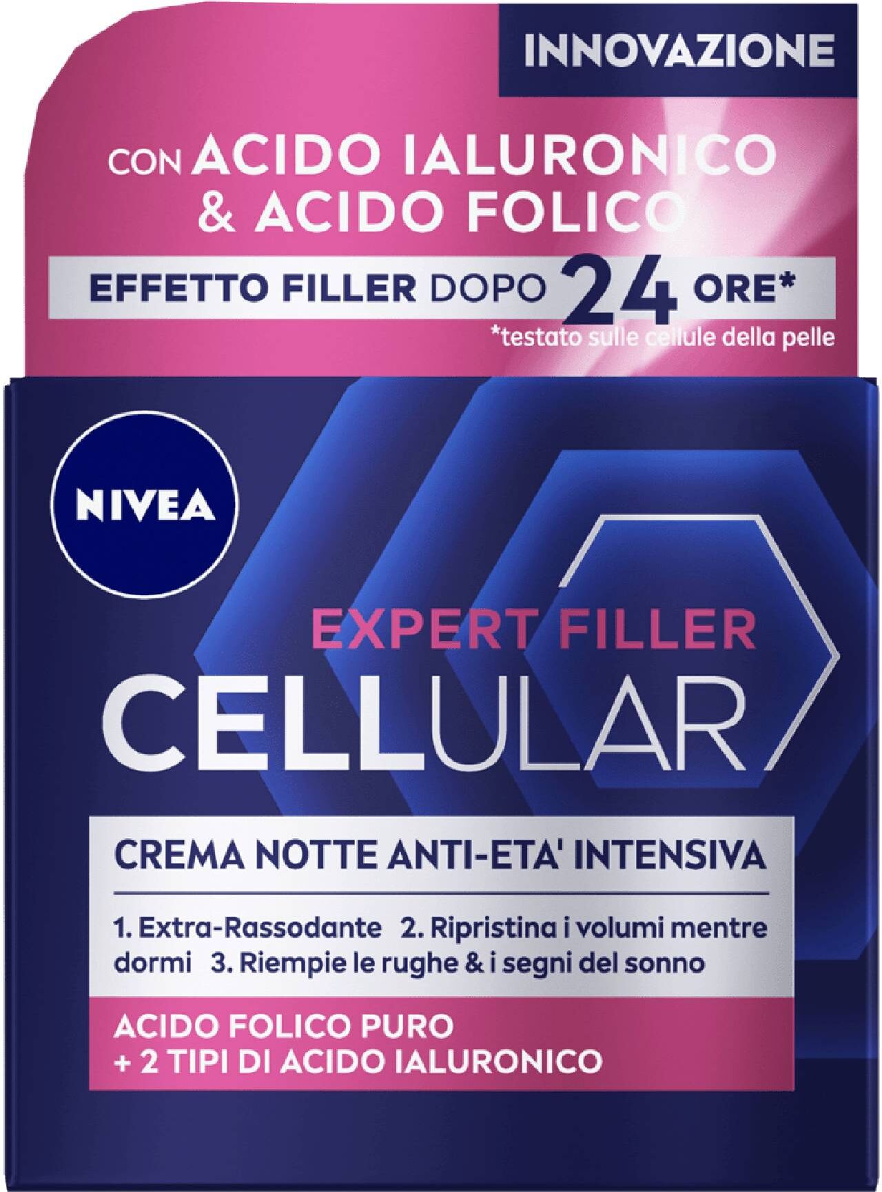 Nivea Cellular Expert Filler Crema Notte Antietà Intensiva 50ml