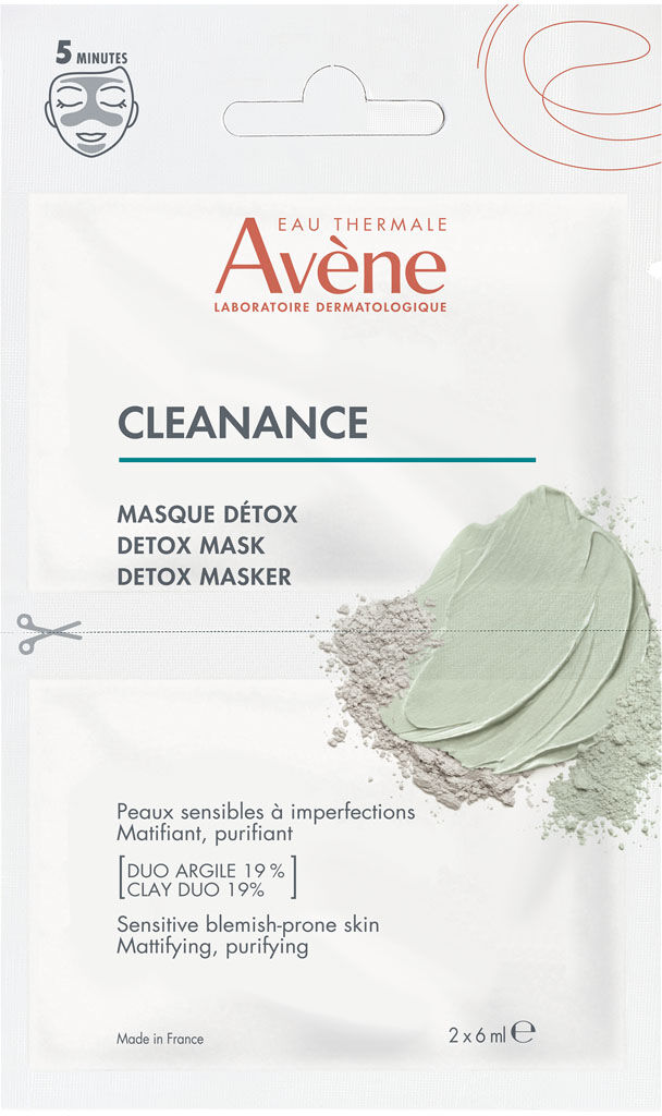 Avene Cleanance Maschera Detox 2x6ml