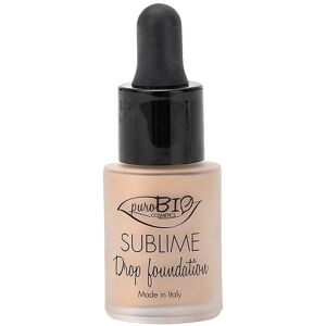 Purobio Sublime Drop Foundation Fondotinta Biologico 02 19g