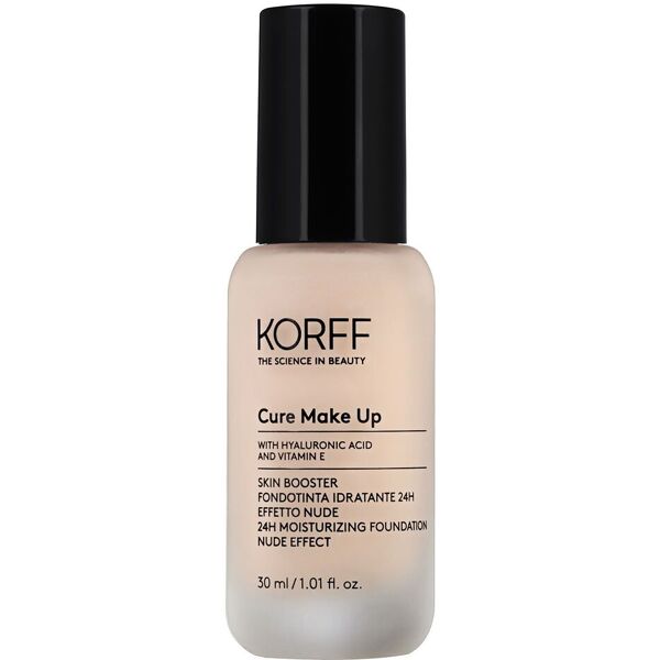 korff skin booster fondotinta idratante 24h effetto nude 02 30ml