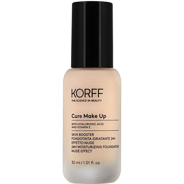 korff skin booster fondotinta idratante 24h effetto nude 03 30ml