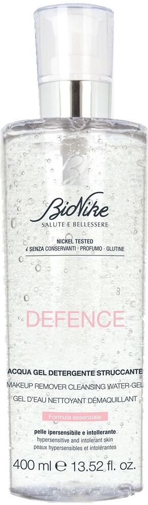 bionike defence acqua gel detergente struccante 400ml