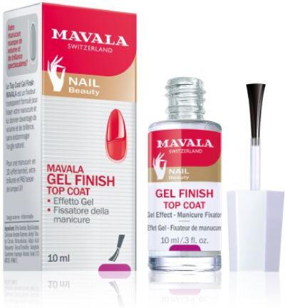 mavala top coat gel finish fissatore smalto 10ml