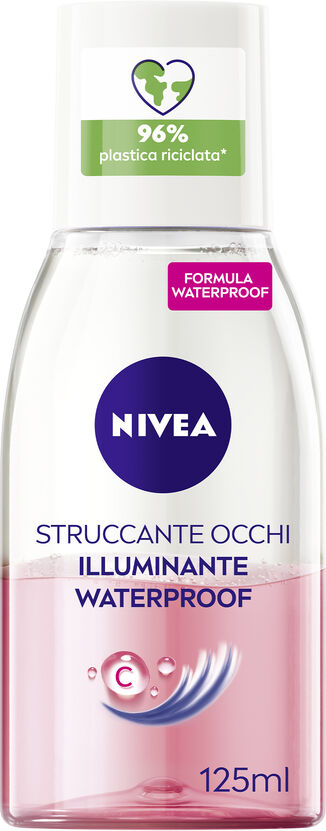 nivea struccante occhi illuminante waterproof bifasico 125ml