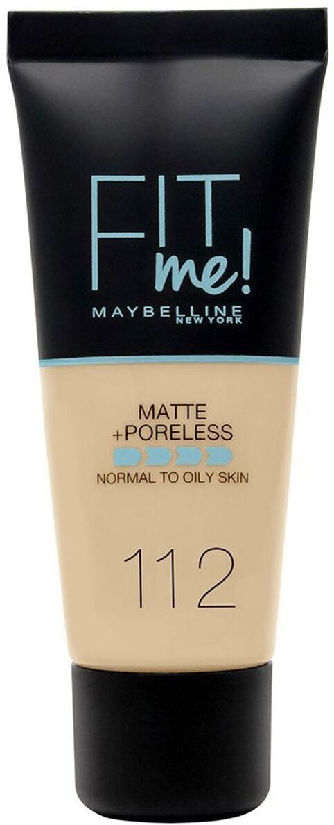 maybelline new york fit me matte poreless fondotinta soft beige