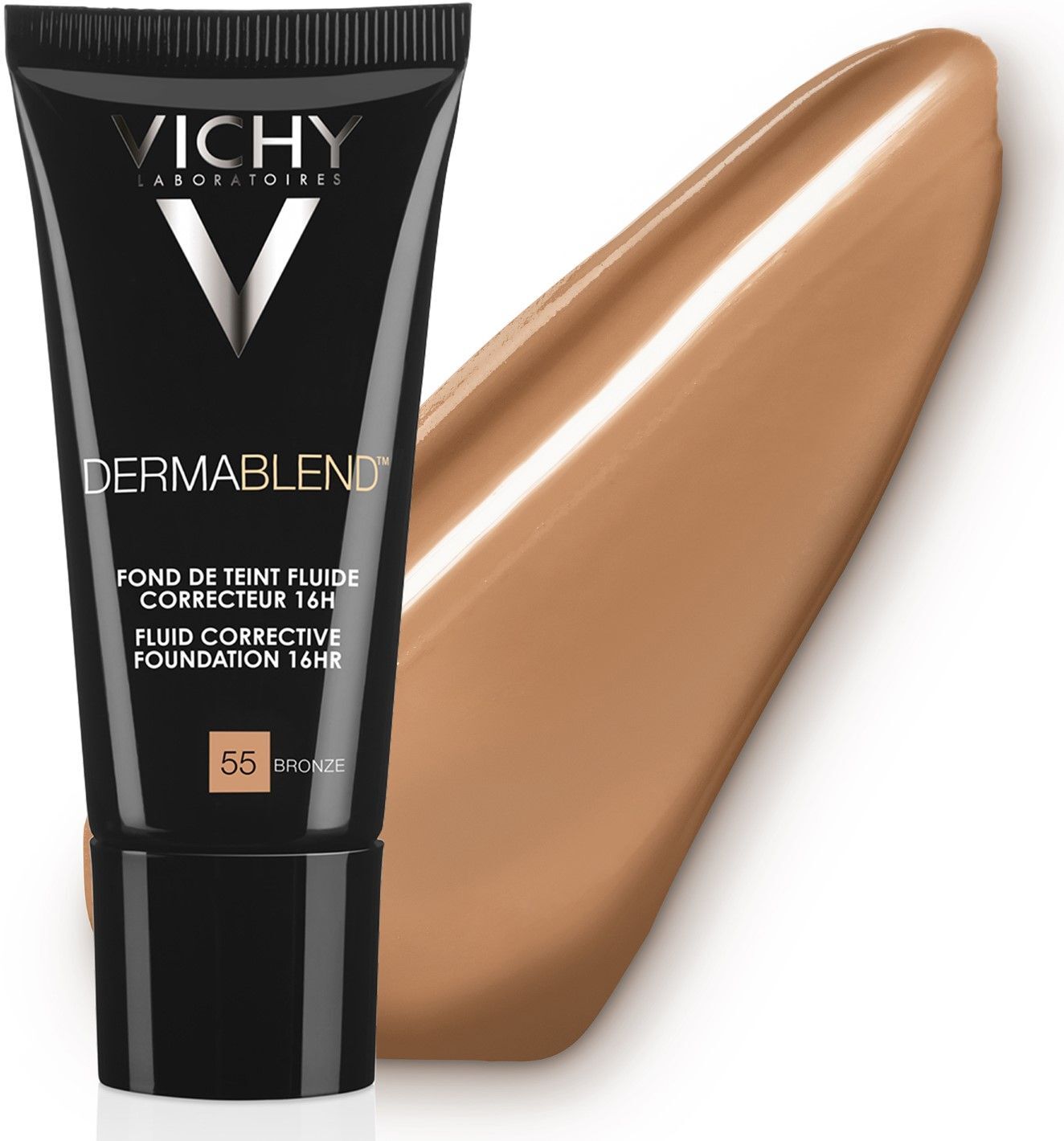 Vichy Dermablend Fondotinta Correttore Fluido 16h Tonalità 55 30ml