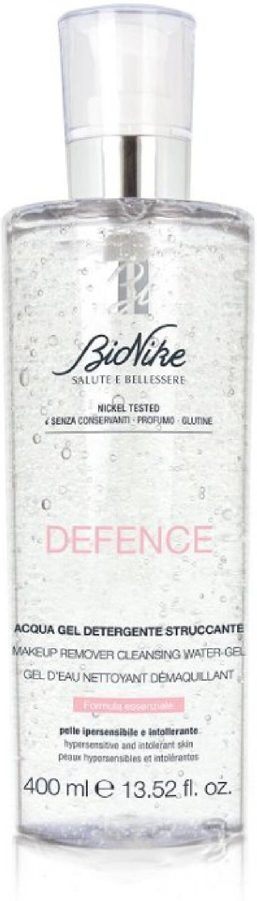 Bionike Defence Acqua Gel Detergente Struccante Bi-pack 2x400ml