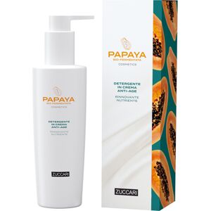 Zuccari Papaya Cosmetics Detergente Crema Anti-age Rinnovante Nutriente 200ml