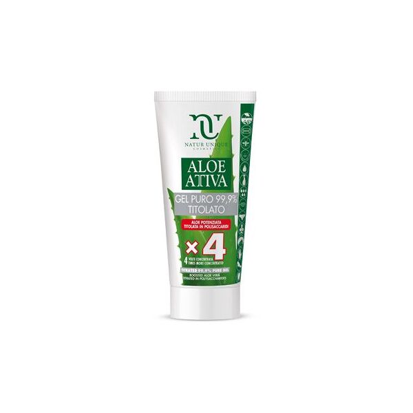 natur unique aloe attiva gel puro anti arrossamento pelle 200ml