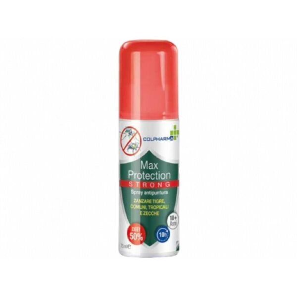 colpharma spray repellente antizanzare max protection strong 75ml