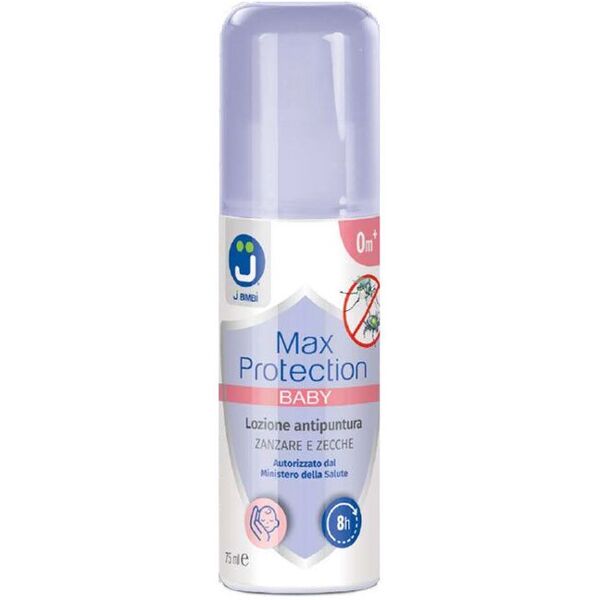 jbimbi j-bimbi max protection baby lozione repellente antizanzare 75ml