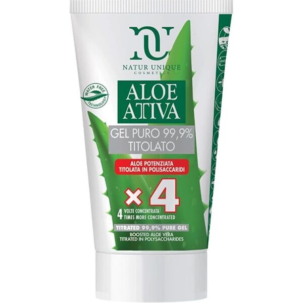 natur unique nature unique aloe attiva gel puro anti arrossamento pelle 50ml