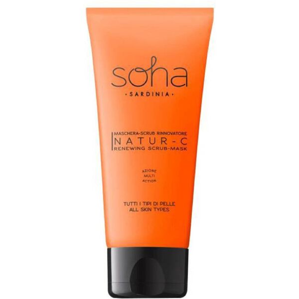 soha sardinia soha maschera-scrub rinnovatore natur-c 60ml