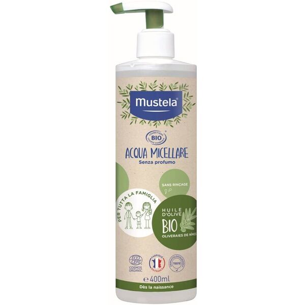 mustela acqua micellare certificata bio 400ml