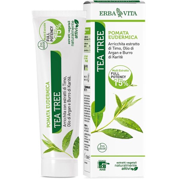 erba vita pomata eudermica tea tree 50ml