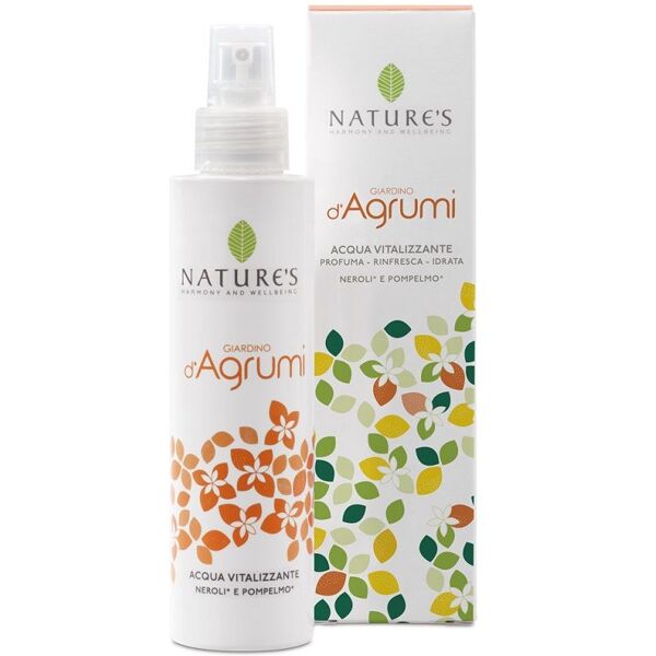 nature's giardino d'agrumi acqua profumata vitalizzante 150ml