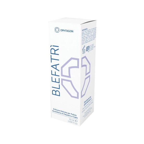 ophtagon blefatrì schiuma detergente palpebre e ciglia 50ml