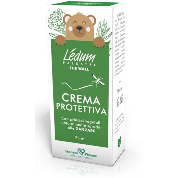 ledum palustre the wall crema protettiva antizanzare 75ml