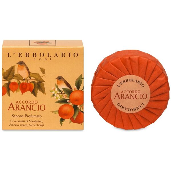 l'erbolario accordo arancio sapone profumato 100g