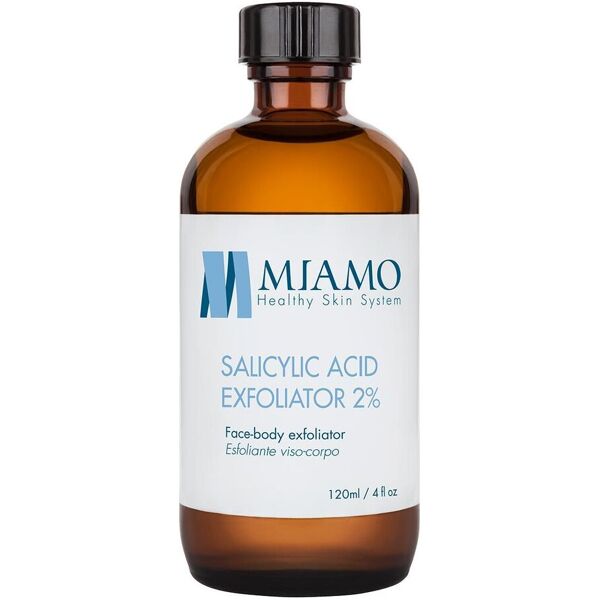 miamo salicylic acid exfoliator 2% esfoliante viso e corpo 120ml