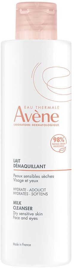 avene avène les essentiels latte detergente pelle sensibile secca 200ml