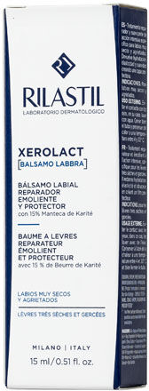 rilastil xerolact balsamo labbra riparatore 15ml